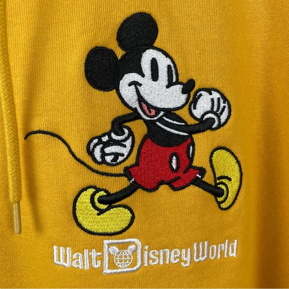 WALT DISNEY WORLD Classic Mickey Mouse Zip-up Hoodie XXL - Picture 7 of 10